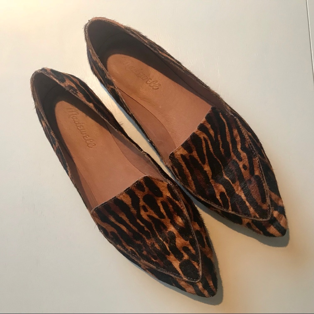 Madewell leopard loafers